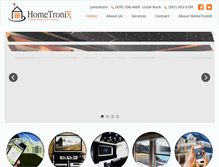 Tablet Screenshot of myhometronix.com